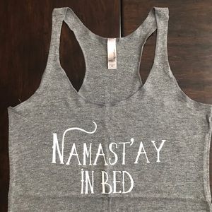 Namastay in Bed Yoga Tank